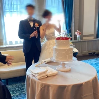 ケーキ入刀