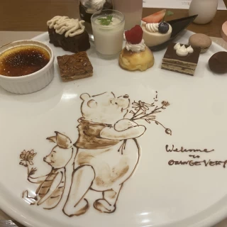 下見の際のケーキ