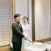 ケーキ入刀