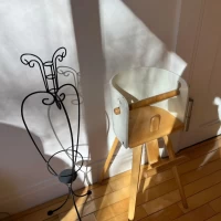 ベビーチェアがあることを確認したときの写真です