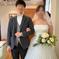 ブライズルームでの試着です