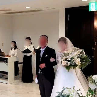 人前式でも聖歌隊の方が歌ってくださいました
