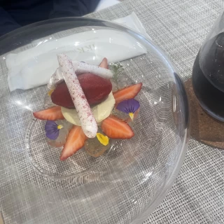 試食会のデザート
