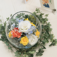 ゲストテーブル装花