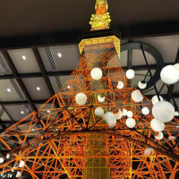 披露宴会場からの東京タワー