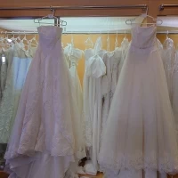 ドレスを見せてくれました。
