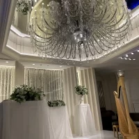 挙式会場シャンデリア
