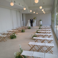 綺麗な挙式会場でした