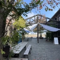 挙式会場横のセレモニースペース