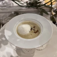 コースのスープ