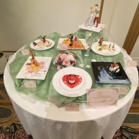 プリンセスをイメージしたデザートがとても可愛い