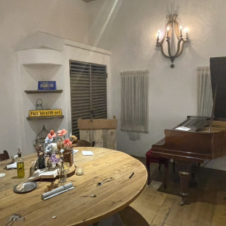 挙式会場、ピアノなどの演出です