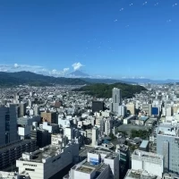25階会場からの景色。富士山がしっかりと見える