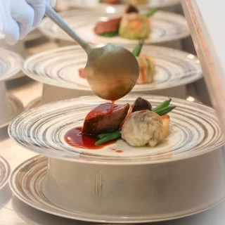 当日の料理の様子です。