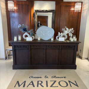 受付展示|680940さんのOCEAN&RESORT MARIZON(オーシャン＆リゾート マリゾン)の写真(2287404)