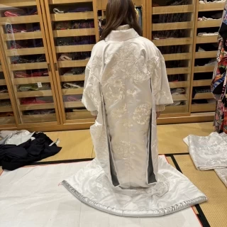 人前式の白無垢です
