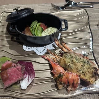 メインのご飯
無水調理の野菜が美味しい