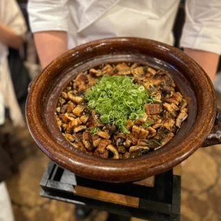 鰻ご飯です。