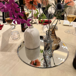 ゲストテーブル装花|681446さんのハカタギ グランヒューリの写真(1952080)