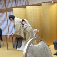 新郎新婦控え場所