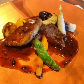 試食させて頂いたお肉料理です。