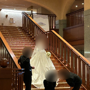 ロビー・ウェディングドレス|681573さんのホテルオークラ京都の写真(2038675)