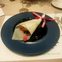 ブーケをイメージした料理です。