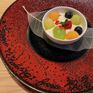 お洒落な器とデザート。