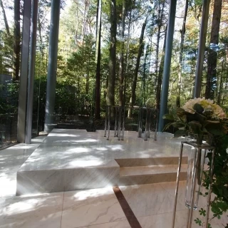 参列者1番前の席からの風景