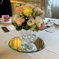 ゲストテーブルのお花です。