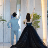 お気に入りのブラックドレスです!!