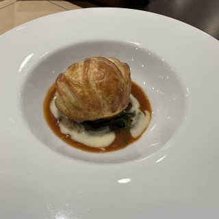 パイと魚？これめっちゃ美味しかったです！