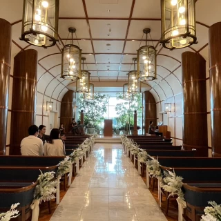 チャペル会場　雰囲気