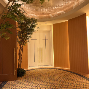 入り口の様子　ここでフラワーシャワーも可能|682361さんの横浜ベイホテル東急の写真(1976518)