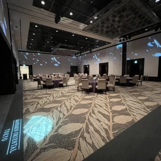 360度プロジェクションマッピングが魅力的です