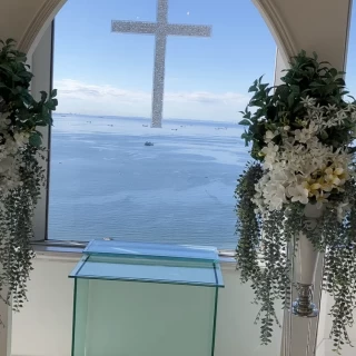 高層階のチャペル