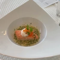 お魚を試食しました