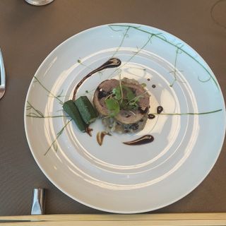 リゾットがとても美味しく、また温かいためとても満足