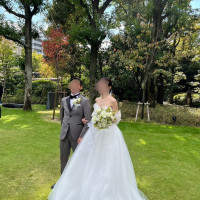 ガーデンで写真撮影できました。