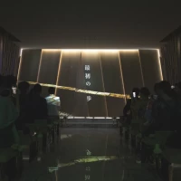 チャペル入場前のムービー