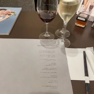 ワインを試飲できました
