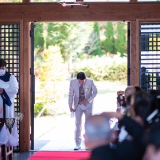 新郎入場