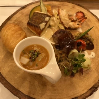 試食のワンプレートです。