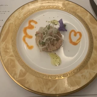 コース料理の一品です