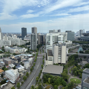 チャペルに入ってこの景色が広がり、都会的で感動しました。|683150さんのザ マークグランドホテル（THE MARK GRAND HOTEL）の写真(2500826)