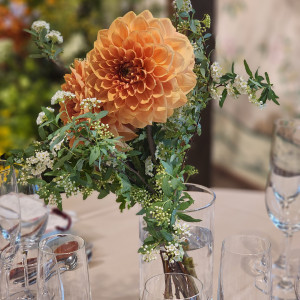 ゲストテーブルの装花です|683186さんの萬屋本店 - KAMAKURA HASE est1806 -の写真(2053817)
