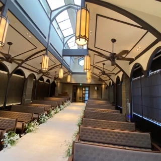 和モダンな挙式会場