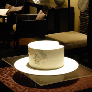 ケーキ入刀後のケーキ|683350さんのラグナスイート名古屋 ホテル＆ウェディングの写真(1976081)