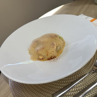 試食エビリゾット