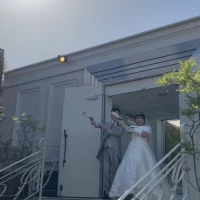 ガーデンセレモニー
パラシュートベア　バズーカ演出